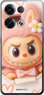Силіконовий чехол Лабубу 2 для Oppo Reno8 Pro 5G - 6710u-2615 изображение 