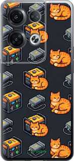 Силиконовый чехол Autonomous Zone для Oppo Reno8 Pro 5G - 6771u-2615 изображение 