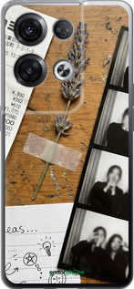 Силиконовый чехол Aesthetic Scrapbook Collage для Oppo Reno8 Pro 5G - 6773u-2615 изображение 