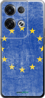 Силиконовый чехол Евросоюз 4 для Oppo Reno8 Pro 5G - 765u-2615 изображение 