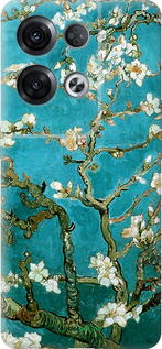 Силіконовий чехол Вінсент Ван Гог. Сакура для Oppo Reno8 Pro 5G - 841u-2615 изображение 
