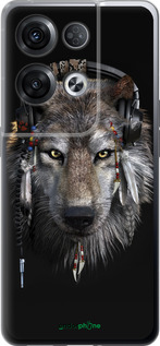 Силиконовый чехол Волк-меломан для Oppo Reno8 Pro 5G - 875u-2615 изображение 