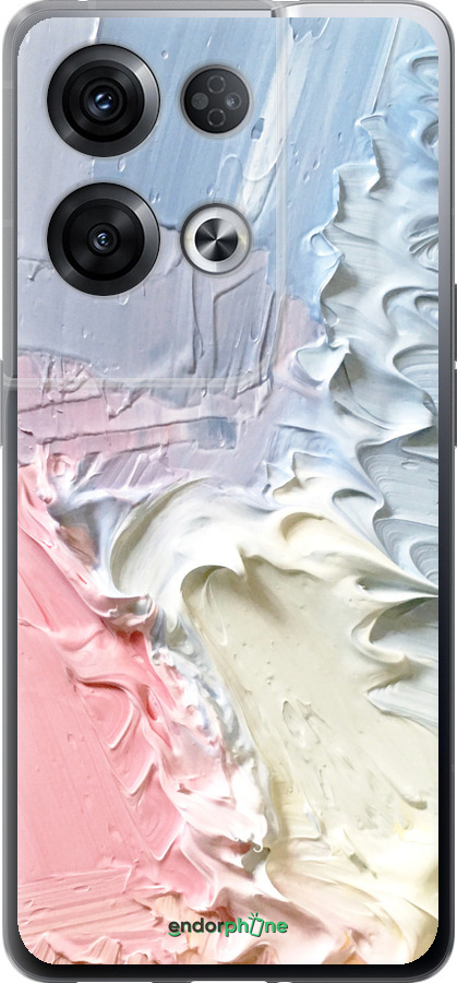 Силиконовый чехол Пастель v1 для Oppo Reno8 Pro 5G - 3981u-2615 изображение 