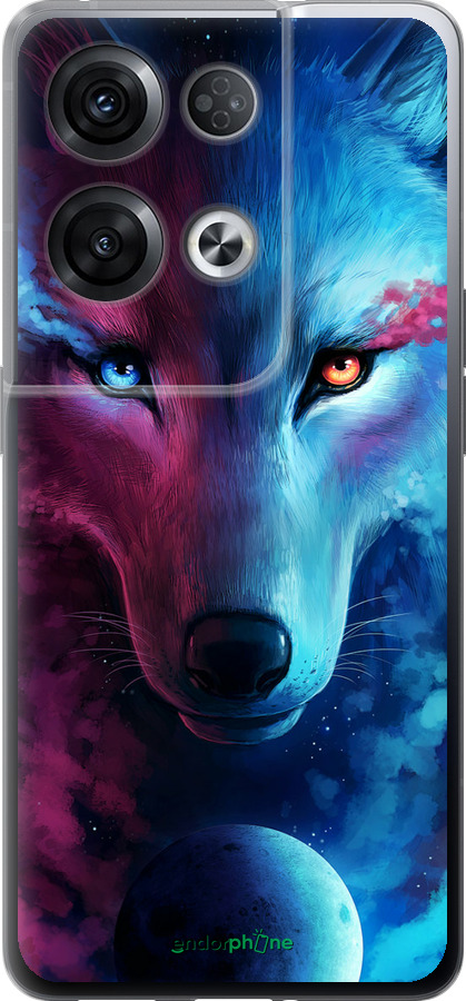 Силиконовый чехол Арт-волк для Oppo Reno8 Pro 5G - 3999u-2615 изображение 