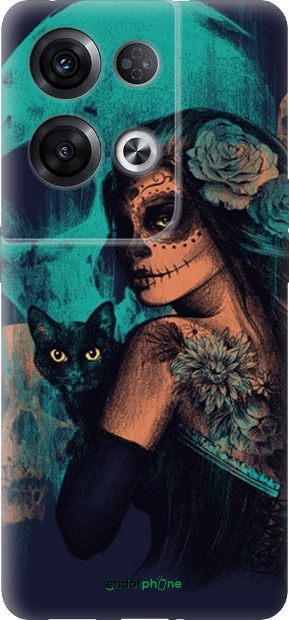 Силиконовый чехол Fantasy girl для Oppo Reno8 Pro 5G - 4133u-2615 изображение 