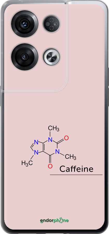 Силиконовый чехол Caffeine для Oppo Reno8 Pro 5G - 4277u-2615 изображение 
