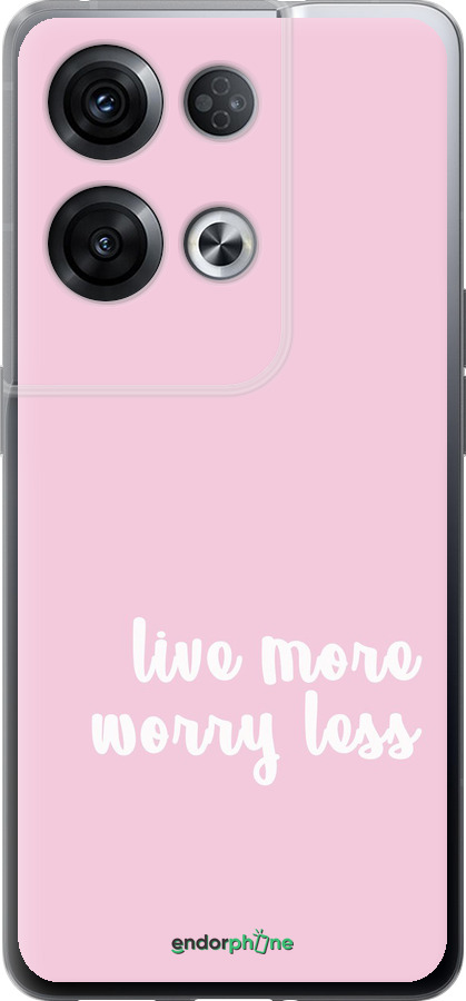 Силіконовий чехол Живи більше для Oppo Reno8 Pro 5G - 4347u-2615 изображение 