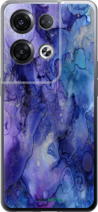 Силіконовий чехол Мармур 7 для Oppo Reno8 Pro 5G - 4802u-2615 изображение 