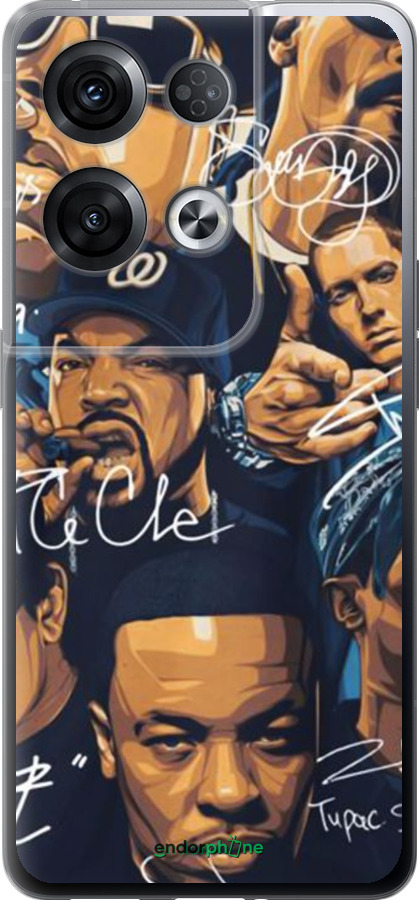 Силиконовый чехол № 5338 для Oppo Reno8 Pro 5G - 5338u-2615 изображение 