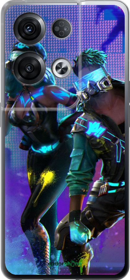 Силиконовый чехол № 5372 для Oppo Reno8 Pro 5G - 5372u-2615 изображение 