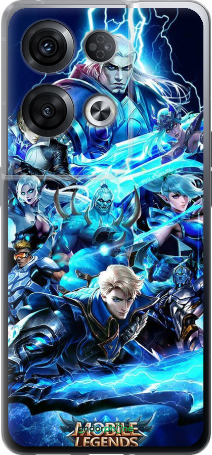 Силиконовый чехол № 5374 для Oppo Reno8 Pro 5G - 5374u-2615 изображение 