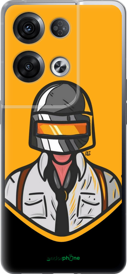 Силиконовый чехол № 5376 для Oppo Reno8 Pro 5G - 5376u-2615 изображение 