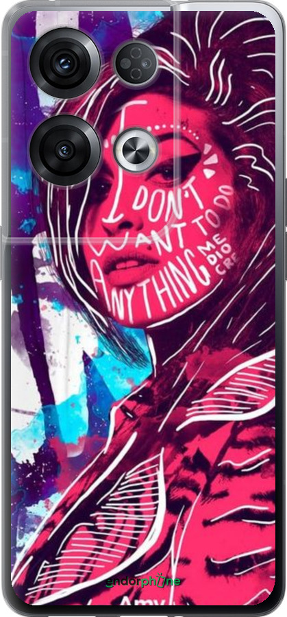 Силиконовый чехол Эми для Oppo Reno8 Pro 5G - 5381u-2615 изображение 