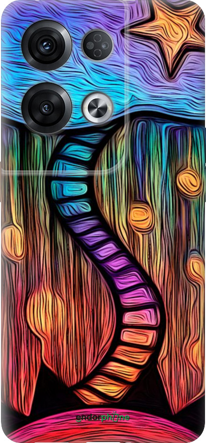 Силиконовый чехол № 5390 для Oppo Reno8 Pro 5G - 5390u-2615 изображение 