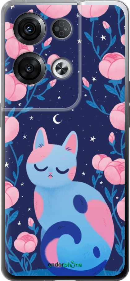 Силиконовый чехол № 5409 для Oppo Reno8 Pro 5G - 5409u-2615 изображение 