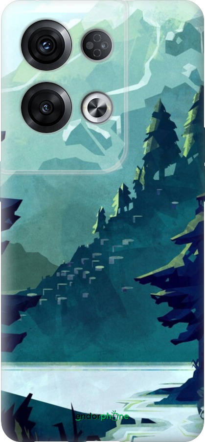 Силиконовый чехол № 5424 для Oppo Reno8 Pro 5G - 5424u-2615 изображение 