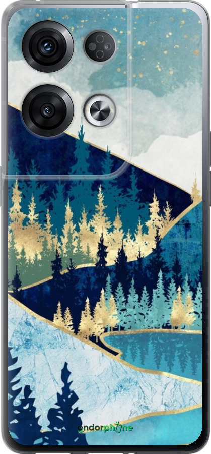 Силиконовый чехол № 5428 для Oppo Reno8 Pro 5G - 5428u-2615 изображение 