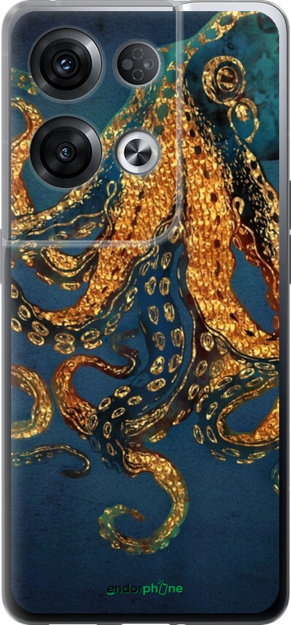 Силиконовый чехол № 5433 для Oppo Reno8 Pro 5G - 5433u-2615 изображение 