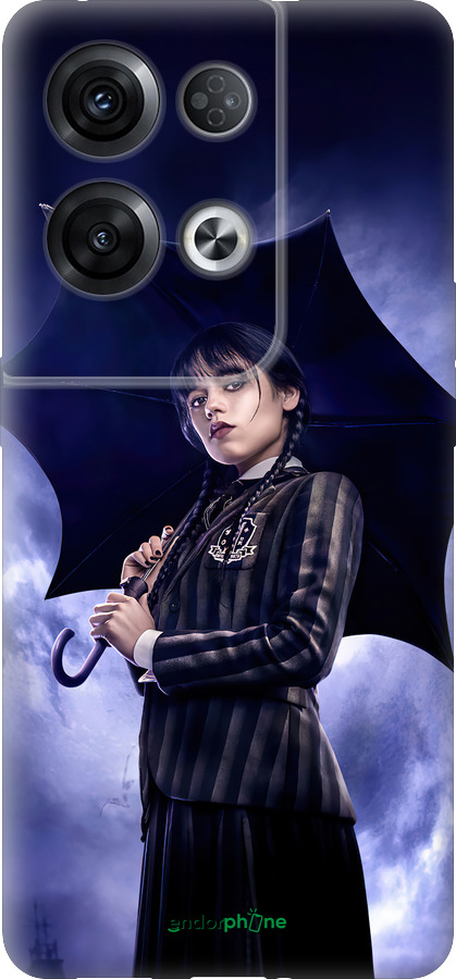 Силіконовий чехол Wednesday v2 для Oppo Reno8 Pro 5G - 5516u-2615 изображение 