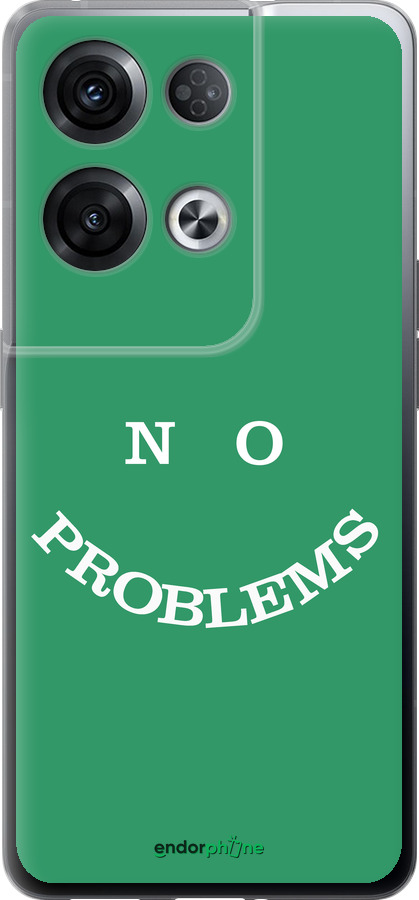 Силиконовый чехол No Problems для Oppo Reno8 Pro 5G - 5573u-2615 изображение 