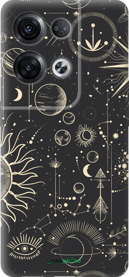 Силіконовий чехол Фаза місяця для Oppo Reno8 Pro 5G - 5605u-2615 изображение 