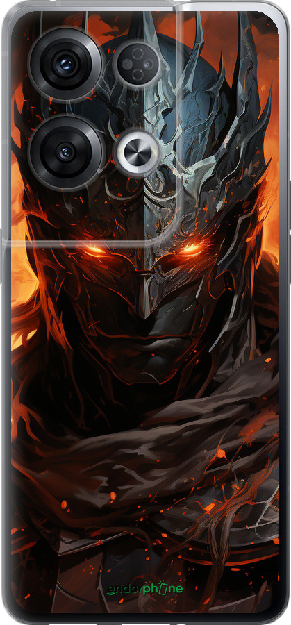 Силиконовый чехол Темный рыцарь для Oppo Reno8 Pro 5G - 5650u-2615 изображение 