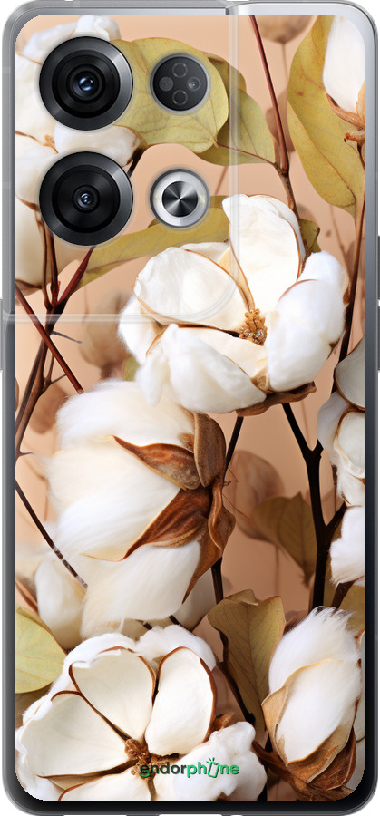 Силиконовый чехол Хлопок для Oppo Reno8 Pro 5G - 5665u-2615 изображение 