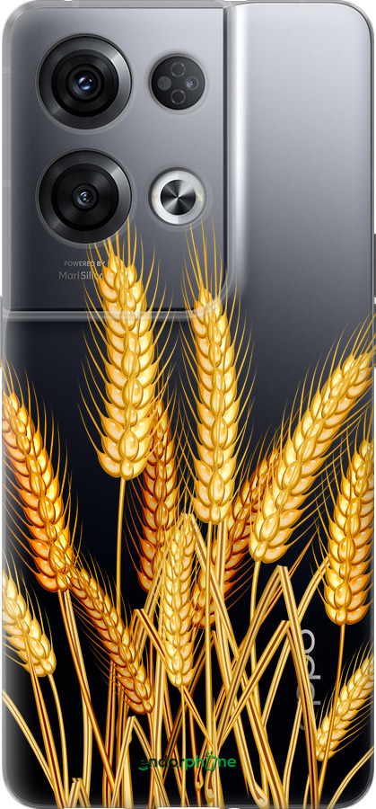 Силіконовий чехол Колоски пшениці для Oppo Reno8 Pro 5G - 5866u-2615 изображение 