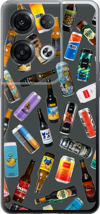 Силіконовий чехол Броварні для Oppo Reno8 Pro 5G - 5879u-2615 изображение 