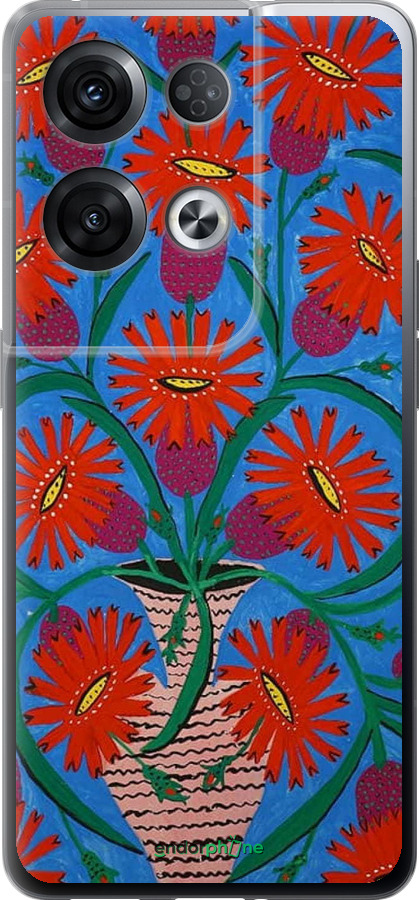 Силиконовый чехол Примаченко для Oppo Reno8 Pro 5G - 5909u-2615 изображение 