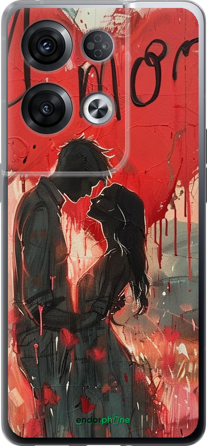 Силиконовый чехол Amore для Oppo Reno8 Pro 5G - 6047u-2615 изображение 