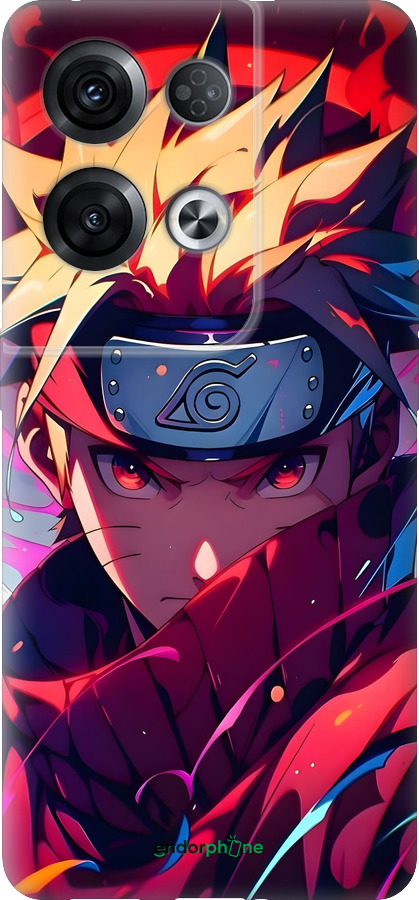 Силиконовый чехол Наруто для Oppo Reno8 Pro 5G - 6274u-2615 изображение 