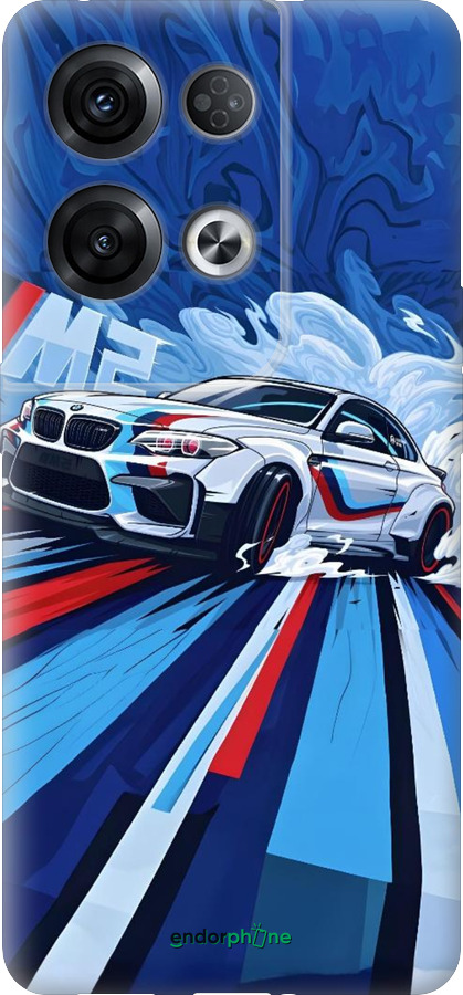 Силиконовый чехол БМВ для Oppo Reno8 Pro 5G - 6292u-2615 изображение 