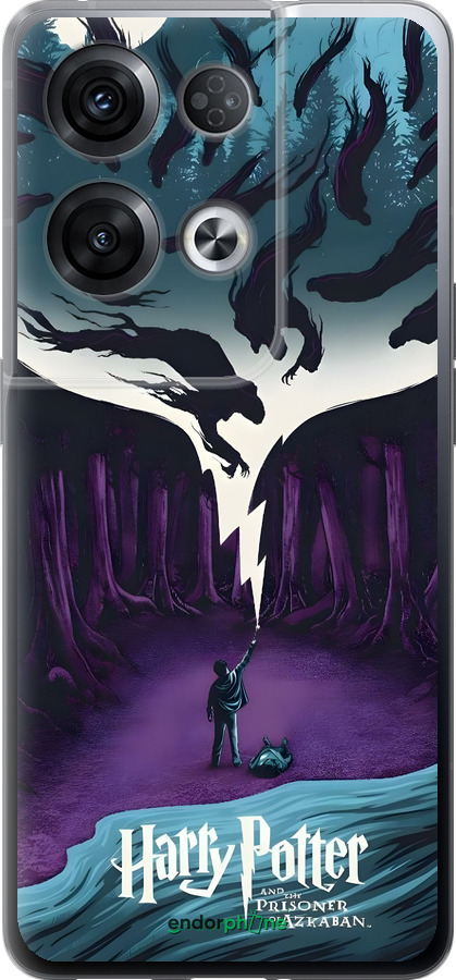 Силиконовый чехол Гарри Поттер 2 для Oppo Reno8 Pro 5G - 6337u-2615 изображение 