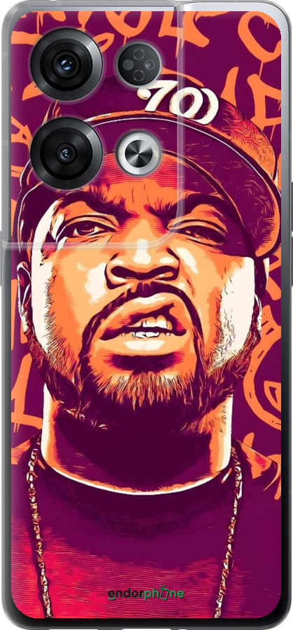 Силиконовый чехол Айс кюб для Oppo Reno8 Pro 5G - 6367u-2615 изображение 