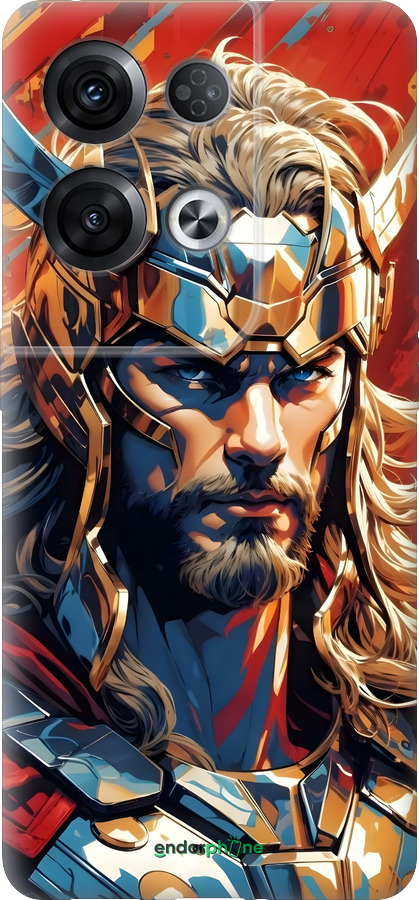 Силиконовый чехол Тор для Oppo Reno8 Pro 5G - 6384u-2615 изображение 