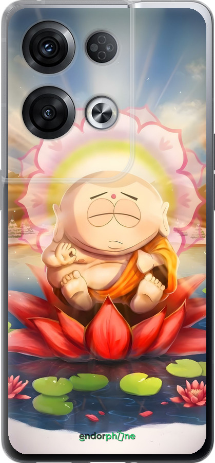 Силиконовый чехол Саус парк Эрик для Oppo Reno8 Pro 5G - 6387u-2615 изображение 