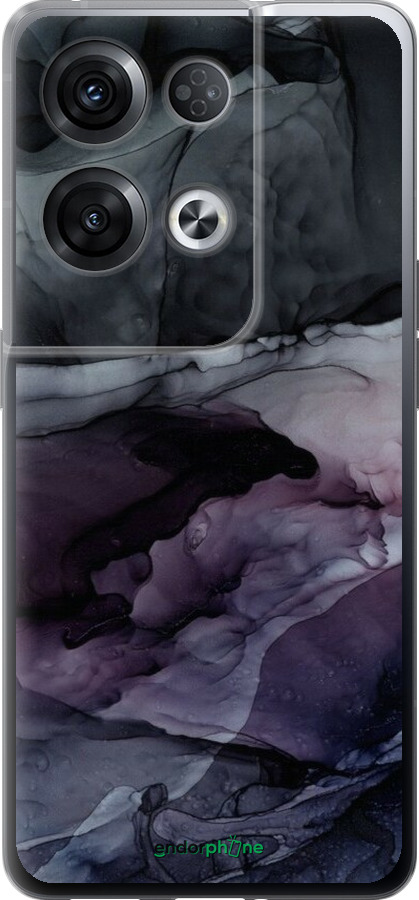 Силиконовый чехол Абстракция искусство для Oppo Reno8 Pro 5G - 6434u-2615 изображение 