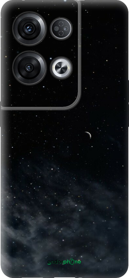 Силиконовый чехол Ночное небо для Oppo Reno8 Pro 5G - 6451u-2615 изображение 
