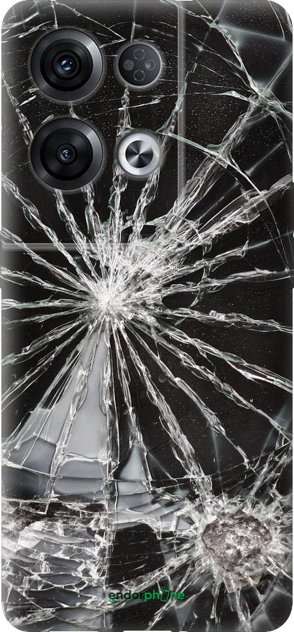 Силіконовий чехол Glass для Oppo Reno8 Pro 5G - 6608u-2615 изображение 