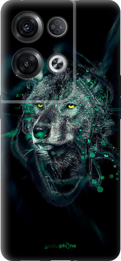 Силиконовый чехол Wolf для Oppo Reno8 Pro 5G - 6610u-2615 изображение 
