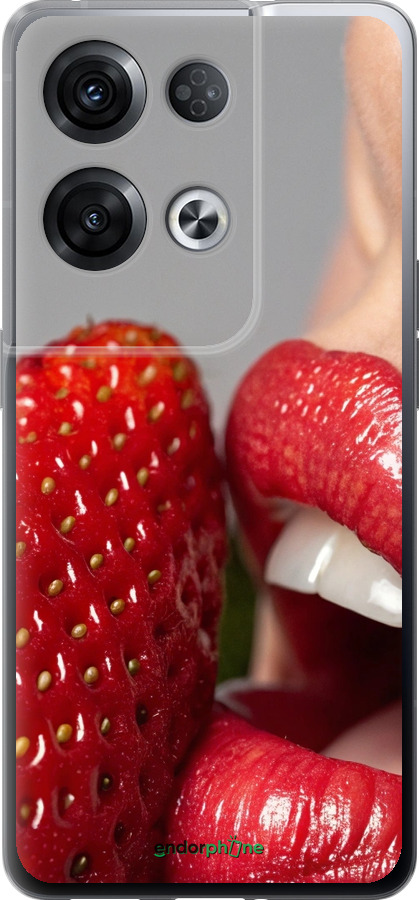 Силиконовый чехол Наслаждение для Oppo Reno8 Pro 5G - 6701u-2615 изображение 