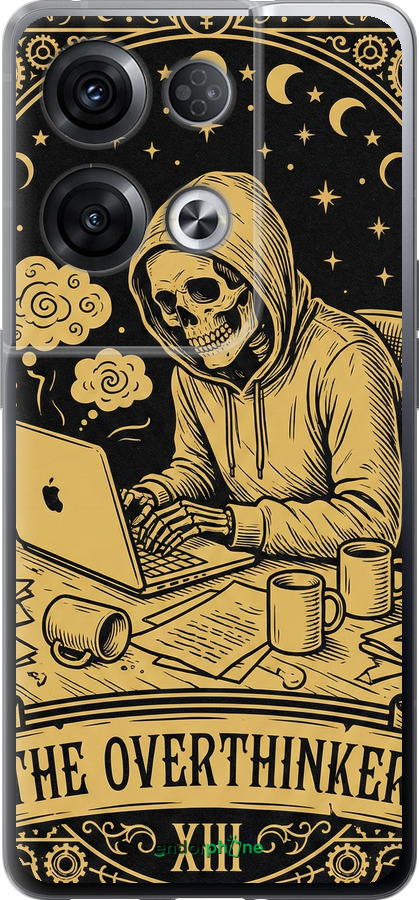 Силіконовий чехол The Overthinker для Oppo Reno8 Pro 5G - 6774u-2615 изображение 