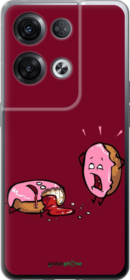 Силіконовий чехол Печиво для Oppo Reno8 Pro 5G - 911u-2615 изображение 