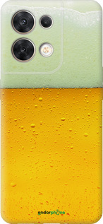 Силиконовый чехол Пиво для Oppo Reno8 5G - 1145u-2614 изображение 