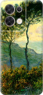 Силиконовый чехол Клод Моне для Oppo Reno8 5G - 1193u-2614 изображение 