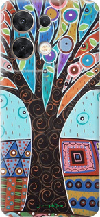 Силиконовый чехол Арт-дерево для Oppo Reno8 5G - 4008u-2614 изображение 