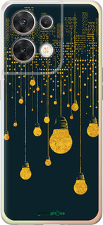 Силіконовий чехол Ілюстрація нічного міста для Oppo Reno8 5G - 4162u-2614 изображение 