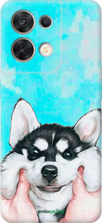 Силиконовый чехол Улыбнись для Oppo Reno8 5G - 4276u-2614 изображение 