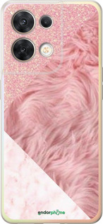 Силиконовый чехол Розовые текстуры для Oppo Reno8 5G - 4343u-2614 изображение 